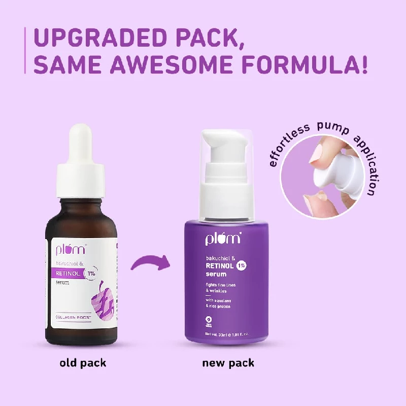 Plum Retinol Anti-Aging Night Face Serum, 30 ml-2.webp